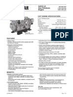 CAT Engine Specifications: G3516 LE Gas Petroleum Engine