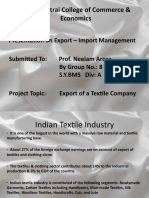 Indian Textile Industry