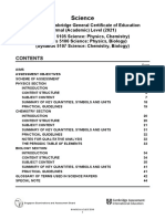 Science: Singapore Examinations and Assessment Board