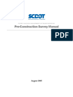 Pre-Construction Survey Manual