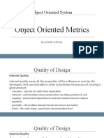 Lecture 06 (Software Metrics)