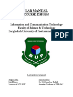 LAB MANUAL of DSP-1