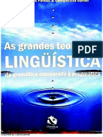 Livro - As Grandes Teorias Da Lingüística