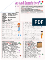 COMPARATIVES AND SUPERLATIVES EXERCISES Noveno