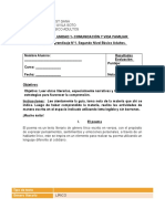 Guia 1 - Lenguaje Segundo Nivel Básico Adultos