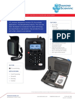 G110-10N Multipurpose CO2 and O2 Analyzer