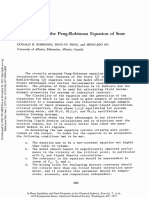 Robinson Applications of The Peng-Robinson Equation of State 1977