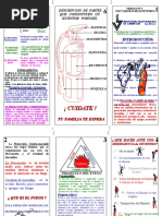 Triptico Uso y Manejo de Extintores