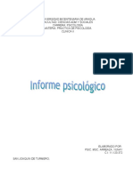 Informe Psicológico