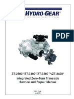 ZT-2800 /ZT-3100 /ZT-3200™/ZT-3400 Integrated Zero-Turn Transaxle Service and Repair Manual