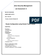 Information Security Management: Lab Assessment - 6