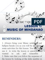 Music of Mindanao