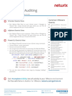 VMware Auditing Quick Reference Guide