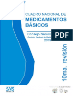 Cuadro Nacional de Medicamentos Basicos