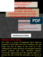 Procedures For Inspection, Testing & Commisionning of Fire Extinguisher System