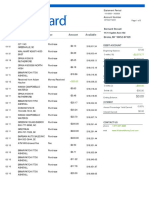 Walmart Money Card 2020 Bank Statement - 1