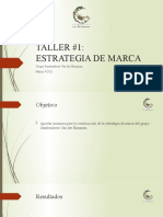 Taller de Estrategia de Marca