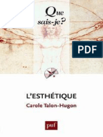 3770-L'esthetique - Talon-Hugon Carole