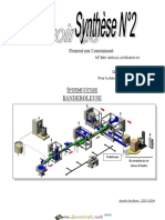 Devoir Corrigé de Synthèse N°2 - Génie Mécanique Banderouleuse - Bac Technique (2013-2014) MR Ben Abdallah Marouan