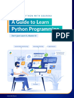 Edureka Python Ebook