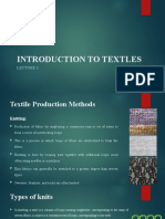 Textile Design Lecture 3