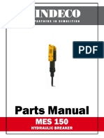 Parts Manual: Hydraulic Breaker