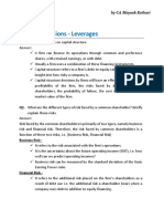 Chapter 6 Types of Leverages-1