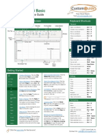 Excel 2016 Basic Quick Refe