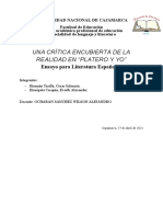 Una Crítica Encubierta de La Realidad en "Platero y Yo"