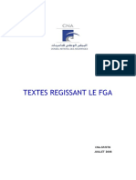 Textes Régissant FGA