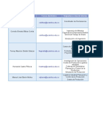 Horarios Tutorias Ingenieria