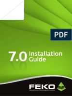 FEKO 7.0 InstallationGuide