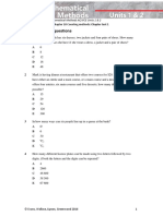 Chapter 10 Practice Questions