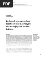 Reshaped, Reconnected and Redefined: Media Portrayals of Korean Pop Idol Fandom in Korea