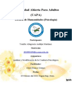 Analisis y Modificacion de La Conducta Tarea 6