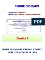 Chap2. Composés D'intérêt Chim Pour Traitem de L'eau