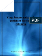 Vingt Bonnes Raisons de Patienter Face À La Calomnie