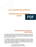 Inv. de Acc. - Construcción Del Arbol de Causas