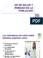 Medicion de Salud y Enfermedad en La Poblacion