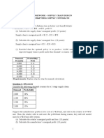 Homework - Supply Chain Design Chapter 6: Supply Contracts 1: (40 Points)