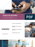 Tasas de Interés