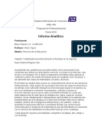 Informe Analitico