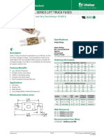 CNN - E / CNN / CNL Series Lift Truck Fuses: Powr-Gard Fuse Datasheet