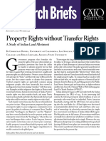 Property Rights Without Transfer Rights: A Study of Indian Land Allotment