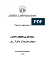 Castelló, Rafael - Estructura Social Del País Valencià