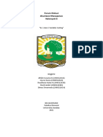 Diskusi Akuntansi Manajemen Oleh Kelompok 6 (EX 1&2 Variable Costing)