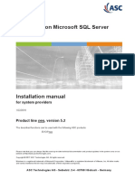 Configuration Microsoft SQL Server 2016: For System Providers