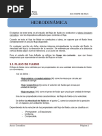 HIDRODINÁMICA Teoria-Problems