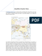 Fisiografia y Geografia China S Xix SXX