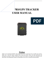 TK102 GPS Tracker User Manual
